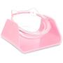 SWEETPET Raised Cat Bowl, Cat Food Water Bowl 15 Degrees Tilted Adjustable Anti-Overturn Pet Feeder Dishes for Small Cat and Dogs