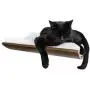 Akemi Tanaka Curve Modern Bentwood Wall-Mounted Cat Perch Cat Window Seat Cat Shelf Akemi Tanaka Curve Modern Bentwood Wall-Mounted Cat Perch Cat Window Seat Cat Shelf