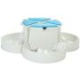 Little Bear Star 2.5L Automatic Electric Pet Water Fountain Dog Cat Drinking Bowl with Corner Fit Feature