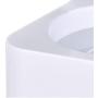 Double Dog Cat Bowls , 2 in1 Cats Waterer Cats Food Bowl Pet Automatic Water Dispenser Dogs Cats Waterer Feeder Bowl for Cats , Small Dog or Other Animals (L)