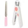 XINKYD Dog Nail Clippers,Dog Nail Clippers with Light,Dog Nail Clippers for Small Dogs,cat Nail Clippers with Safety Guard,Dog Nail Clippers Small Breed,Small Dog Nail Clippers