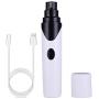 Dog Nail Grinder USB Rechargeable, Electric Dog Nail Trimmer Clipper, Powerful Electric Nail Trimmer Paws Grooming Trimming for S/M/L Dogs Pets, Painless Paws Grooming and Smoothing for Cats Dogs