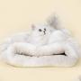 Cat Sleeping Bag ,Soft Warm Cozy Pet Bed,Self-Warming Cuddle Hooded Cave, Kitty Sack Pouch for Cat and Puppies ,for Pet Vlog, YouTube Show