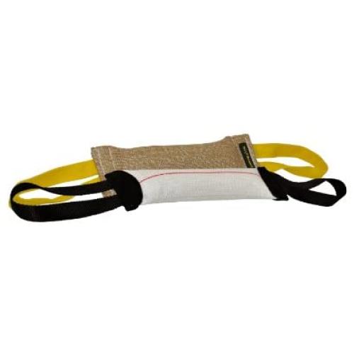Dean & Tyler Bundle of 2 Tugs for Pets, Jute and Fire Hose, 12-Inch by 4-Inch