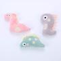 ocijf179 Cats Toy 3Pcs Plush Snake Dinosaur Catmint Catnip Anti-bite Pets Cats Kitten Chewing Toy - Green Fish 3Pcs