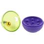 Parts & Accessories Cat Toys Interactive Cat Toy,Pet Cat Dog Feeder Food Dispenser Treat Ball Cat Toy,Interactive Pet Toys,Tumbler Iq Treat Ball,Fil - (Color: Purple, Size: M)