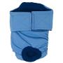 Barkertime Premium Wateproof Dog Diaper - Made in USA - Baby Blue Waterproof Premium Dog Diaper, XXL, Without Tail Hole for Incontinence, Male Marking, Females in Heat