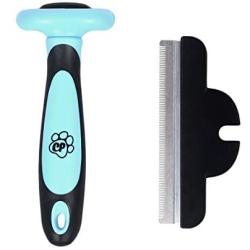 Chirpy Pets Dog & Cat Brush for Shedding, Best Long & Short Hair Pet Grooming Tool, Reduces Dogs and Cats Shedding Hair by More Than 90%, The Deshedding Tool