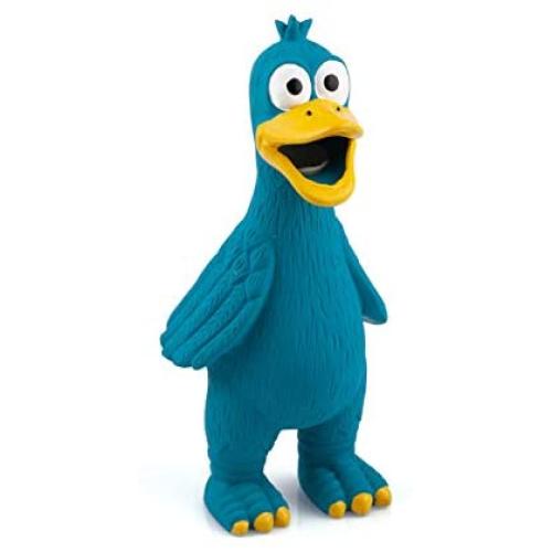 Chiwava Squawking Latex Dog Toy Chicken Duck Squeeze Squeak Interactive Play for Medium Large Dogs Assorted Color