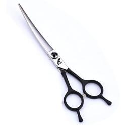 Freelander 6.5'' Japan 440C Downward Curved Professional Pet Grooming Scissors Dog Hair Cutting Shears for Left or Right Hand Pet Groomer