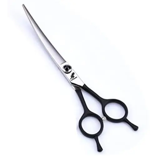 Freelander 6.5'' Japan 440C Downward Curved Professional Pet Grooming Scissors Dog Hair Cutting Shears for Left or Right Hand Pet Groomer Freelander 6.5'' Japan 440C Downward Curved Professional Pet Grooming Scissors Dog Hair Cutting Shears for Left or Right Hand Pet Groomer