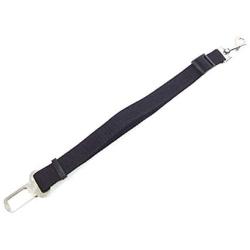 Pet Pet Dog Cat Car Seat Belt Adjustable Harness Seatbelt Lead Leash for Small Medium Dogs Travel Clip Safety Dog Leash 12 Color (Color : Black)