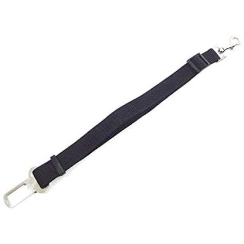 Pet Pet Dog Cat Car Seat Belt Adjustable Harness Seatbelt Lead Leash for Small Medium Dogs Travel Clip Safety Dog Leash 12 Color (Color : Black)