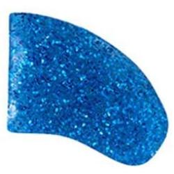 Purrdy Paws 40-Pack Soft Nail Caps for Dogs Claws Blue Glitter