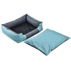 Amazon Basics Water-Resistant Pet Bed, Rectangular