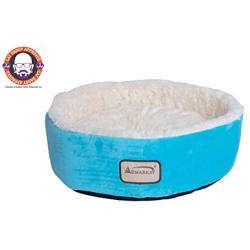 Armarkat Round or Oval Shape Pet Cat Bed for Cats and Small Dogs