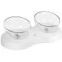 Cat Bowls Elevated Double Cat Dog Food Water Bowls, 20° Tilted Raised Cat Feeding Bowls with Anti Slip Stand for Cats and Small Dogs Cat Bowls Elevated Double Cat Dog Food Water Bowls, 20° Tilted Raised Cat Feeding Bowls with Anti Slip Stand for Cats and Small Dogs