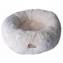 Armarkat Cuddler Bed Model C70NBS-S, Ultra Plush and Soft, White, Small