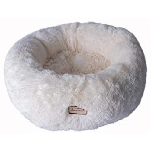 Armarkat Cuddle Bed Model C70NBS-M, Ultra Plush and Soft, White