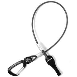 Mighty Paw Chew-Proof Dog Seat Belt - Steel Cable Safety Belt, Steel Braided Cord and Rock Climbers Carabiner