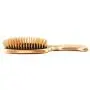 Bass Brushes | The Green Brush | Style & Detangle Pet Brush | 100% Bamboo Pin | Pure Bamboo Handle | Semi S'' Style | Striped Finish | Model 19P Bass Brushes | The Green Brush | Style & Detangle Pet Brush | 100% Bamboo Pin | Pure Bamboo Handle | Semi S'' Style | Striped Finish | Model 19P