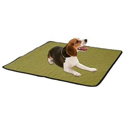 Bounabay Washable Pee Pads for Dogs, 4-Layer Fabric, Premium Stain Resistant Quick Absorbent Waterproof and Non-Slip Pad, Puppy Pads Dog Training Pad for Home, Travel