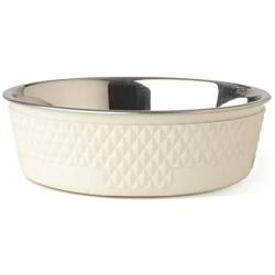 PetRageous Kona Stainless-Steel Non-Slip Dishwasher Safe Bowl for Small and Medium Dogs and Cats