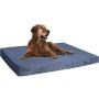 Dogbed4less Memory Foam Dog Bed | Pressure-Relief Orthopedic, Internal Waterproof Case and 2 Washable External Covers | Multiple Sizes, Colors