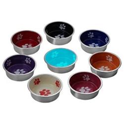 Indipets Super Max Dog Bowl - Heavy Duty Sand Casted Aluminum