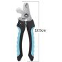 Small 4.9 inches Pet Nail Clipper and Larger Size,Pets Dog and Cat Nail Clippers with Pet Safety Guard and Lock,Easy to Use,Pet Nail Trimmers for Animals.