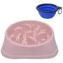 mascota Dog Slow Feeder Bowl, Non Slip Puzzle Bowl - Anti-Gulping Pet Slower Food Feeding Dishes Eco-Friendly Durable Non-Toxic Preventing Choking Healthy Design Bowl for Dog Pet mascota Dog Slow Feeder Bowl, Non Slip Puzzle Bowl - Anti-Gulping Pet Slower Food Feeding Dishes Eco-Friendly Durable Non-Toxic Preventing Choking Healthy Design Bowl for Dog Pet