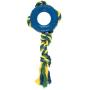 Boss Pet Chomper Tredz Tire Tug and Toss for Pets, Medium, Assorted Colors