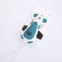 ocijf179 Pet Toy Pet Canvas Ring Paper Mouse Shape Kitten Cat Toy Chewing Teething Pet Supplies - Brown