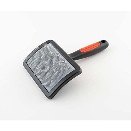 Paw Brothers Slicker Dog and Cat Grooming Brush for Professional Pet Groomers - Easy To Use - Comfortable - Removes Long and Loose Hair