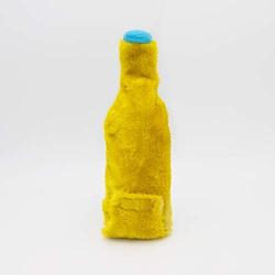 ZippyPaws - Happy Hour Crusherz Water Bottle Dog Toy - No Stuffing, Crunchy - Brewery Collection