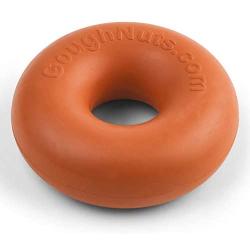 Goughnuts Virtually Indestructible Ring Durable Dog Chew Toy - Guaranteed for Life - Strong, Tough Rubber Chewing Toy for Large & Aggressive Power Chewers Like Pitbulls, German Shepherds, and Labs