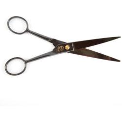 Dubl Duck Anodized Carbon Steel Beau Brummel Curved Pet Shears, 6-1/2-Inch Length