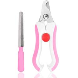 yzhtbrush Dog Nail Clippers, Trimmer with Safety Guard to Avoid Over Cutting, Professional Dog Nail Grinder for Pet