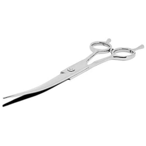 Pet Grooming Scissors,Dog Cat Hair Twin-Tail Shears Made of Japanese Stainless Steel,Straight Curved Thinning Blade,Lightweight, Fashionable and Durable for Professional Groomers