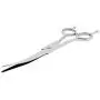 Pet Grooming Scissors,Dog Cat Hair Twin-Tail Shears Made of Japanese Stainless Steel,Straight Curved Thinning Blade,Lightweight, Fashionable and Durable for Professional Groomers