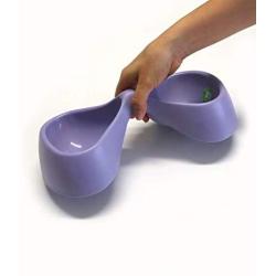 United Pets Bici・Double Bowl, Lilac