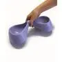 United Pets Bici・Double Bowl, Lilac United Pets Bici・Double Bowl, Lilac