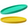 8.75 Inch Dog Frisbee Outdoor Indoor Fetch Toy Flying Floating Disc [Flying Disc Dog Fetch Toy – Floats in Water & Safe on Teeth] Dog Toys Medium Large Dog