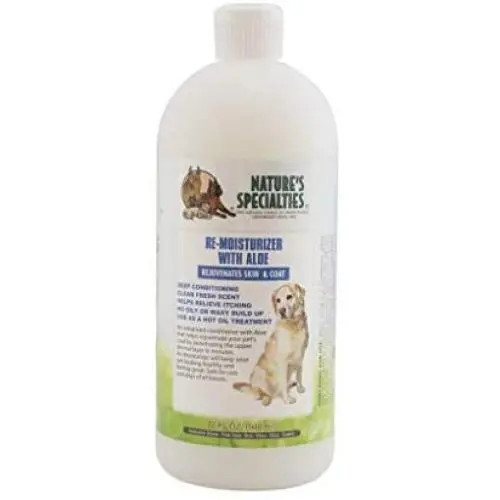 Natures Specialties Re-moisturizer with Aloe Conditioner for Dogs Cats, Non-Toxic Biodegradable Natures Specialties Re-moisturizer with Aloe Conditioner for Dogs Cats, Non-Toxic Biodegradable