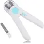 TLOG Cat Dog Nail Clippers and Trimmers, Pet Nail Clippers with LED Light to Avoid Over Cutting, Safety Guard & Free Nail File, Professional Grooming Tools for Large Medium Small Dog Cat and Animals