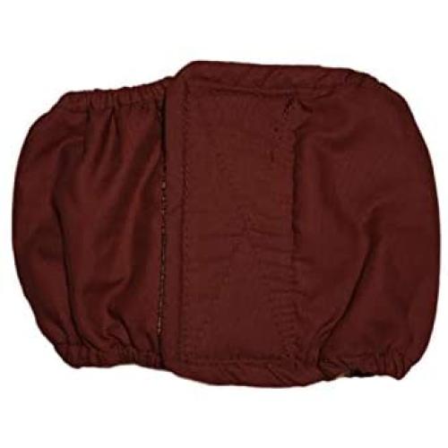 Male Dog Diaper - Made in USA - Burgundy Premium Dog Belly Band for Territorial Marking, Excitable Peeing and Urinary Incontinence