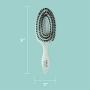 BioSilk for Dogs Eco-Friendly Boar Hair Bristle Brush in Mint Green