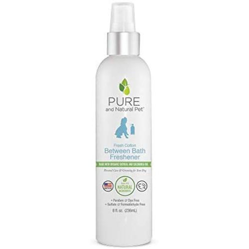 Pure and Natural Pet - Between Bath Freshener Fresh Cotton Fresh Cotton 8 oz. (PN225A8OZ)