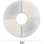 Vekonn Cat Water Fountain 4 Filters Pack for Stainless Steel Top Fountain and Yellow Stamen Fountain