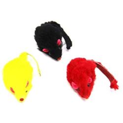 Ychaoya Mouse in The Cage Toy, Detachable Plastic Cage Mouse Pet Toys, Random Color Delivery